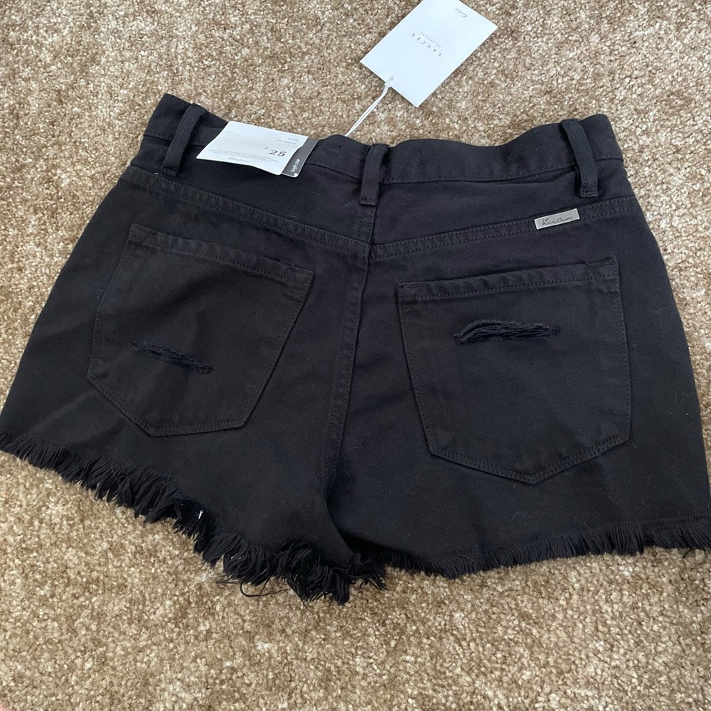 Black Kancan Shorts